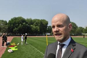 国际足联秘书长：希望中国青少年能出现在各级世界杯赛场上配图