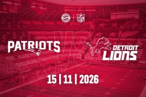 拜仁确认NFL慕尼黑赛对阵：11月15日底特律雄狮vs新英格兰爱国者配图
